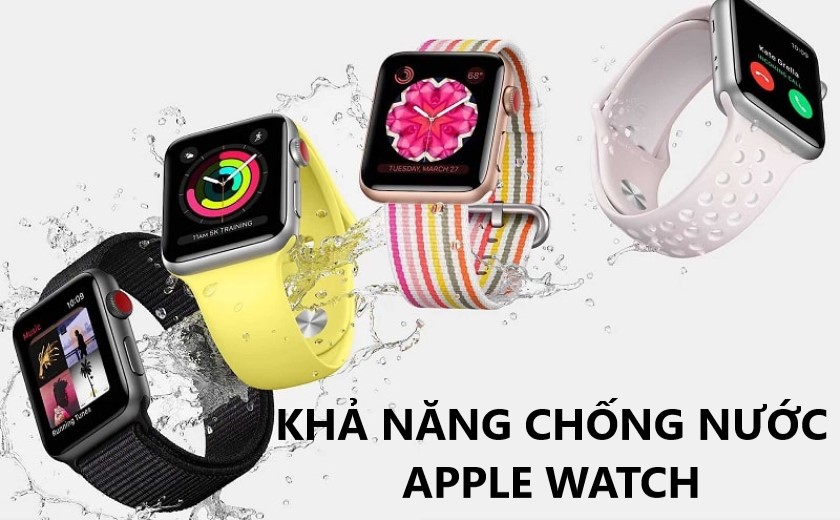 Apple Watch có chống nước không? Thực hư khả năng chống nước