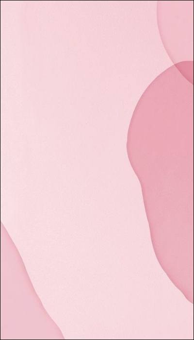 Màu hồng loang bên trên nền iPhone