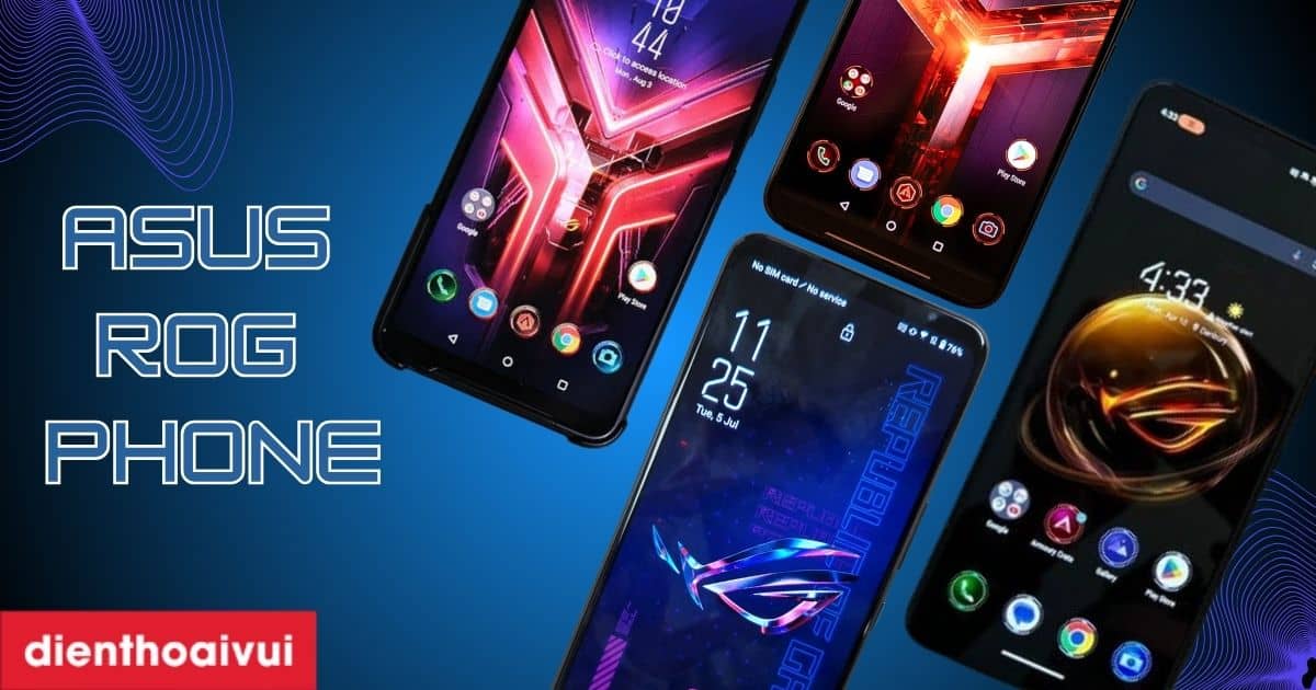 Điện thoại ASUS ROG Phone Series 5G giá rẻ chính hãng