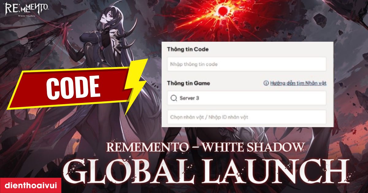 Code Rememento White Shadow mới nhất 17/5/2026: Cách nhập