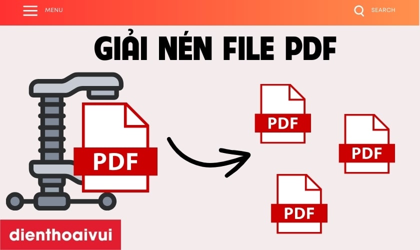 Nen File.pdf Giải nén file PDF cấp tốc miễn phí trên máy tính