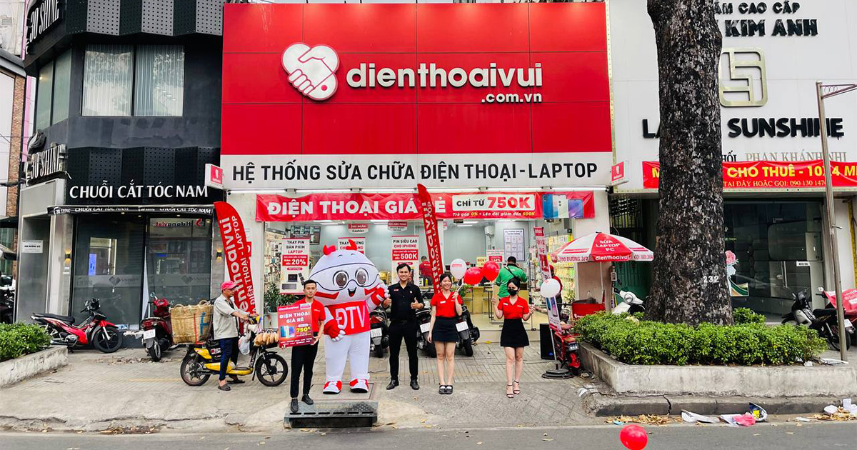 Địa chỉ hệ thống cửa hàng Điện Thoại Vui toàn quốc