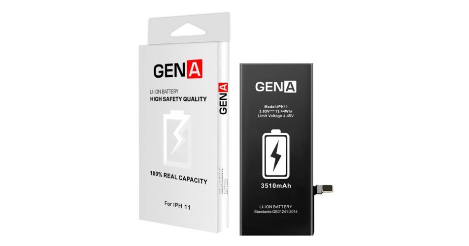 Thay pin dung lượng siêu cao chính hãng GENA cho iPhone 12