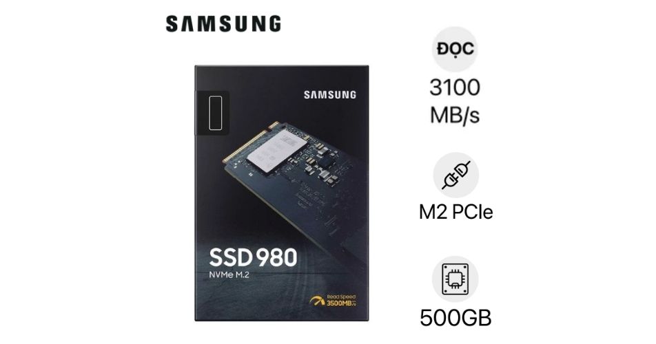 Cứng Ssd 500gb Msi Ssd M2 Ổ Cứng SSD Samsung 980 500GB PCIe NVMe V