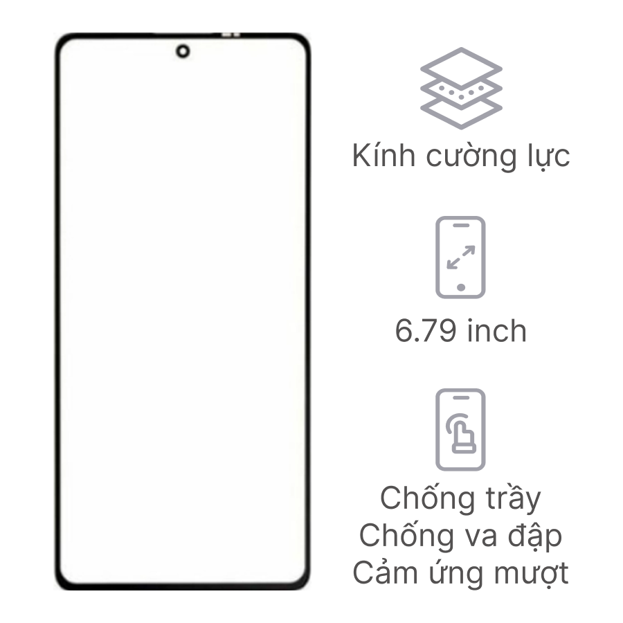Thay ép kính Xiaomi Redmi Note 12R chính hãng | Lấy liền