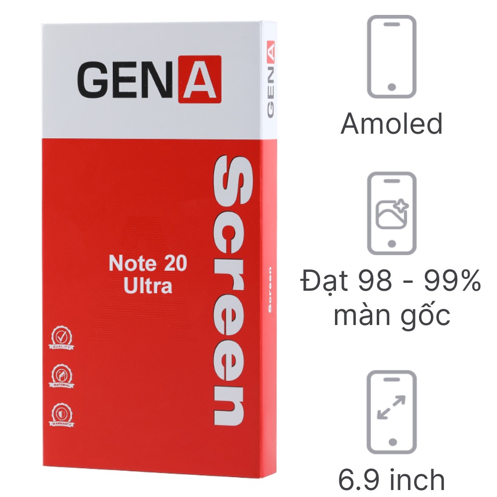 Thay màn hình Samsung Galaxy Note 20 Ultra chính hãng GENA loại Pro