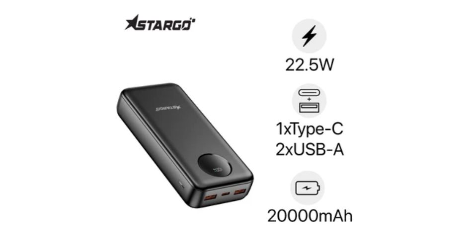 Pin dự phòng StarGO Star X1 Lite 10000mAh 10.5W