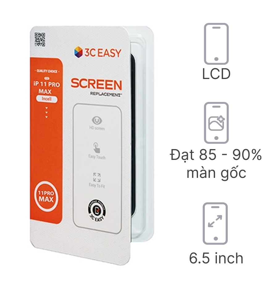 Thay màn hình iPhone 11 Pro Max chính hãng Pisen