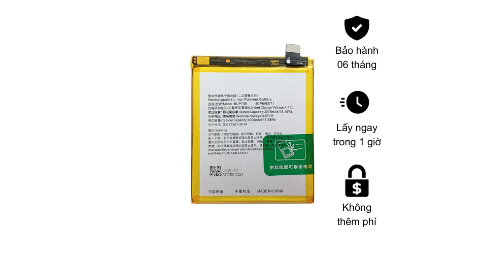 Oppo Reno 2f Cpu Pin Thay pin Oppo Reno 2F giá rẻ chính hãng. BH 6 tháng